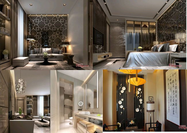 榮盛·唐山花語(yǔ)馨苑樣板間精裝修工程